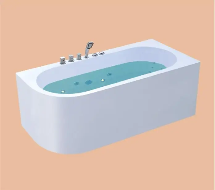 1700mm Fiberglass whirlpool Bathtub Acrylic HydromassageSurfing Bubble Mixer Tub NS3001B 1700mm Fiberglass whirlpool Bathtub Acrylic HydromassageSurfing Bubble Mixer Tub NS3001B