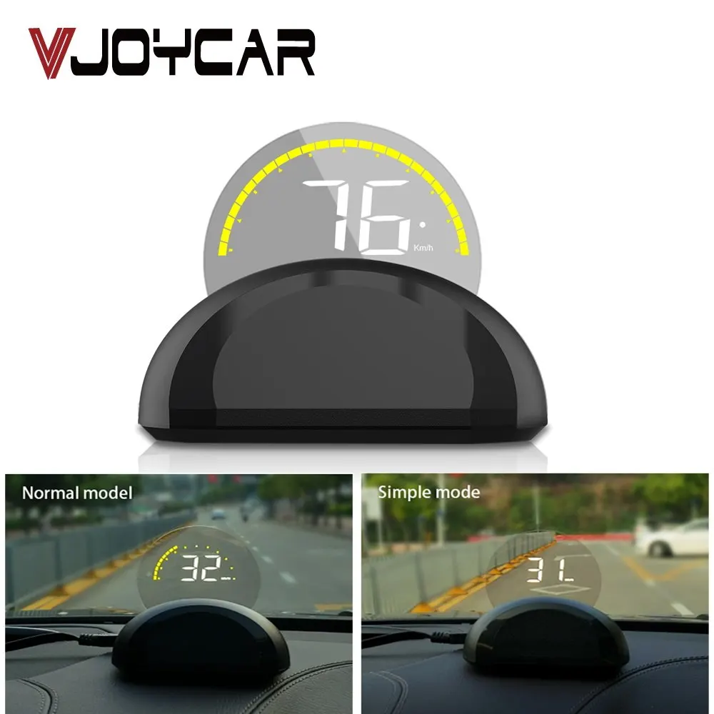 New TFT Hud OBD2 Windshield Projector Digital OBD Car Speedometer