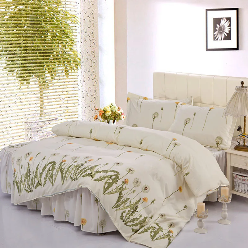 Good Quality Set Lower Linen Bedsheet Brands Three Size Comforter Good Quality Set Lower Linen Bedsheet Brands Three Size Comforter Quilt Bed 4pcs Bedding Bedspread Cover Skirt