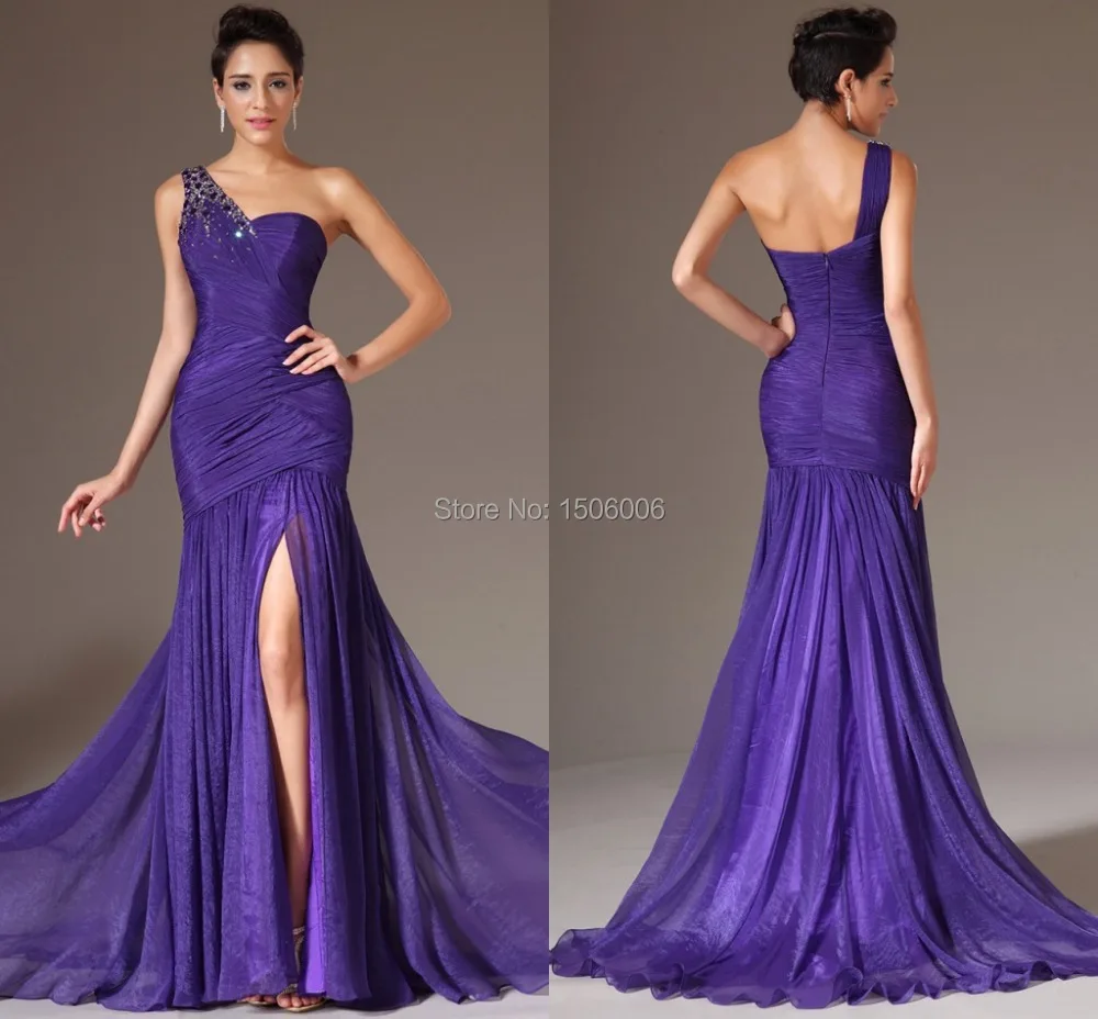 Wedding Purple Prom Dress popular plus size purple prom dresses buy cheap dresses