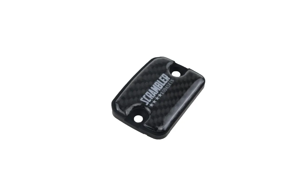 

KODASKIN Carbon Italy Brake Fluid Reservoir Cap Front for Ducati Scrambler SIXTY2 (Black)