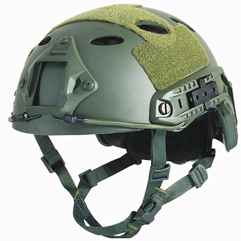 

Base Jump Paintball Airsoft Masks Fast Helmet Carbon Style Helmet (OD Green) BK DE Tactical helmet Free shipping
