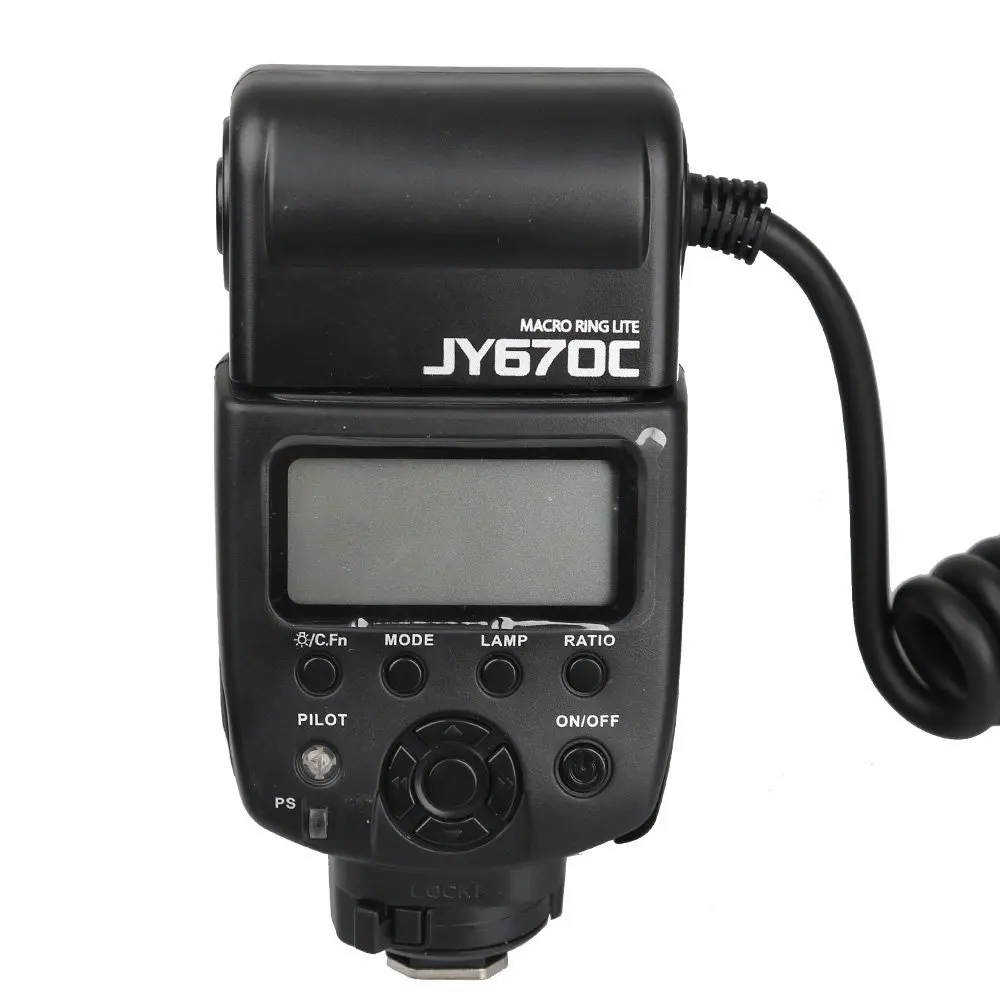 VILTROX JY-670C Macro Ring Light flash with E-TTL For Canon (18)