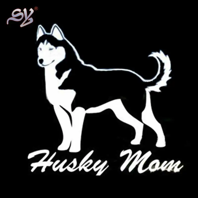 SY Husky car stickers decals accessories exterior styling cover dog