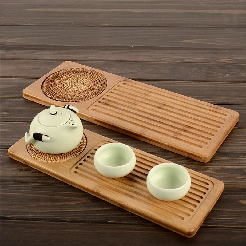 Japanese wooden tea tray saucer for kung fu tea Coffee Kettle Teapot