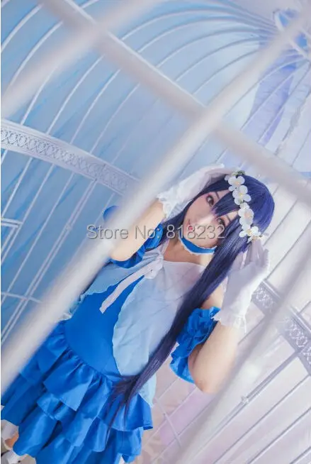 Love Live School Idol Project Dreams Gate Sonoda Umi шифоновое платье футболка Униформа аниме костюмы
