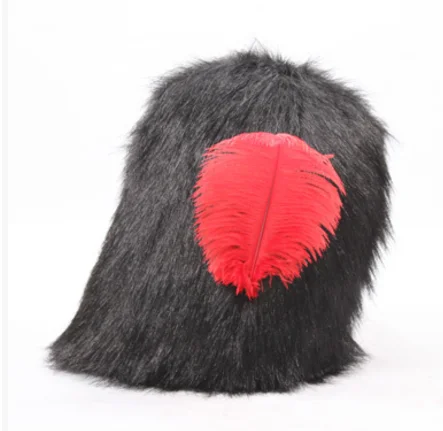 

Imitation British Royal Guard Bear Fur Hat Men's Stage Party Show Hats Advanced Customization Without SHIPPING COST