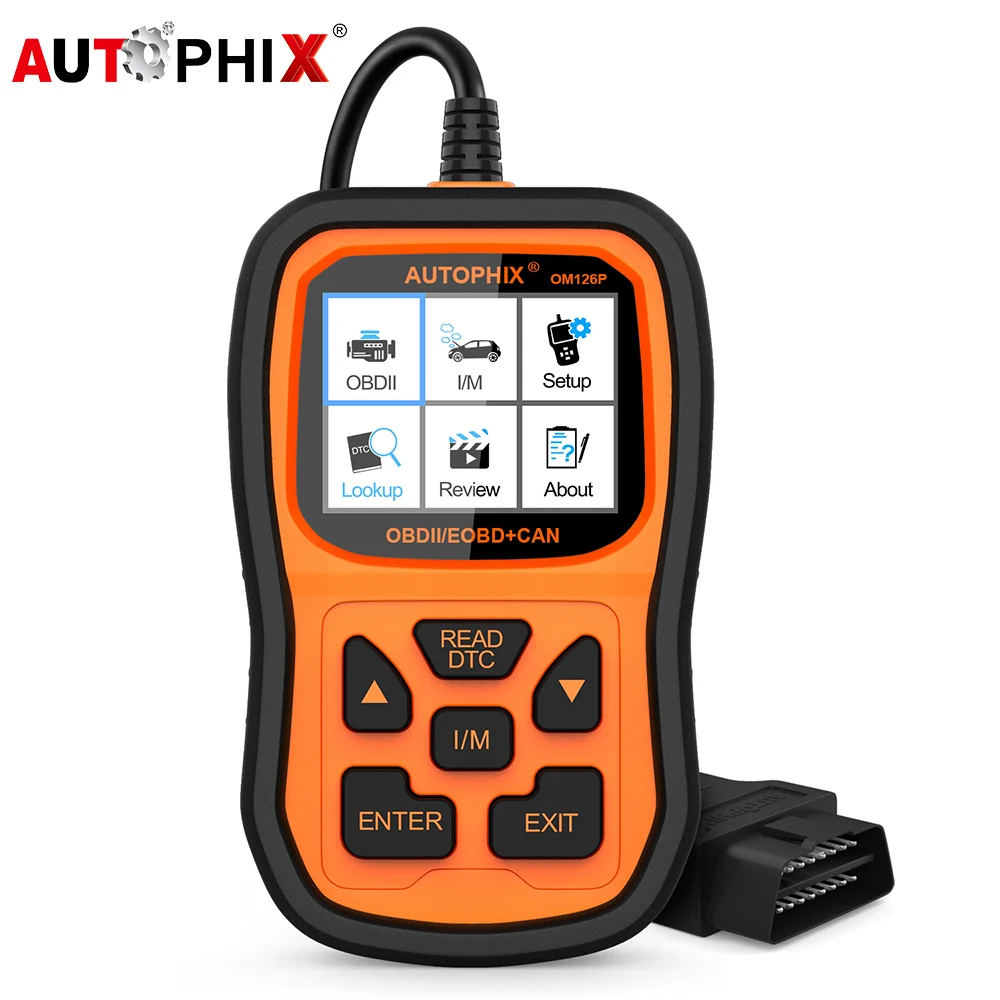 Диагностический сканер Autophix Om126P OBD2 полностью диагностический инструмент OBD 2
