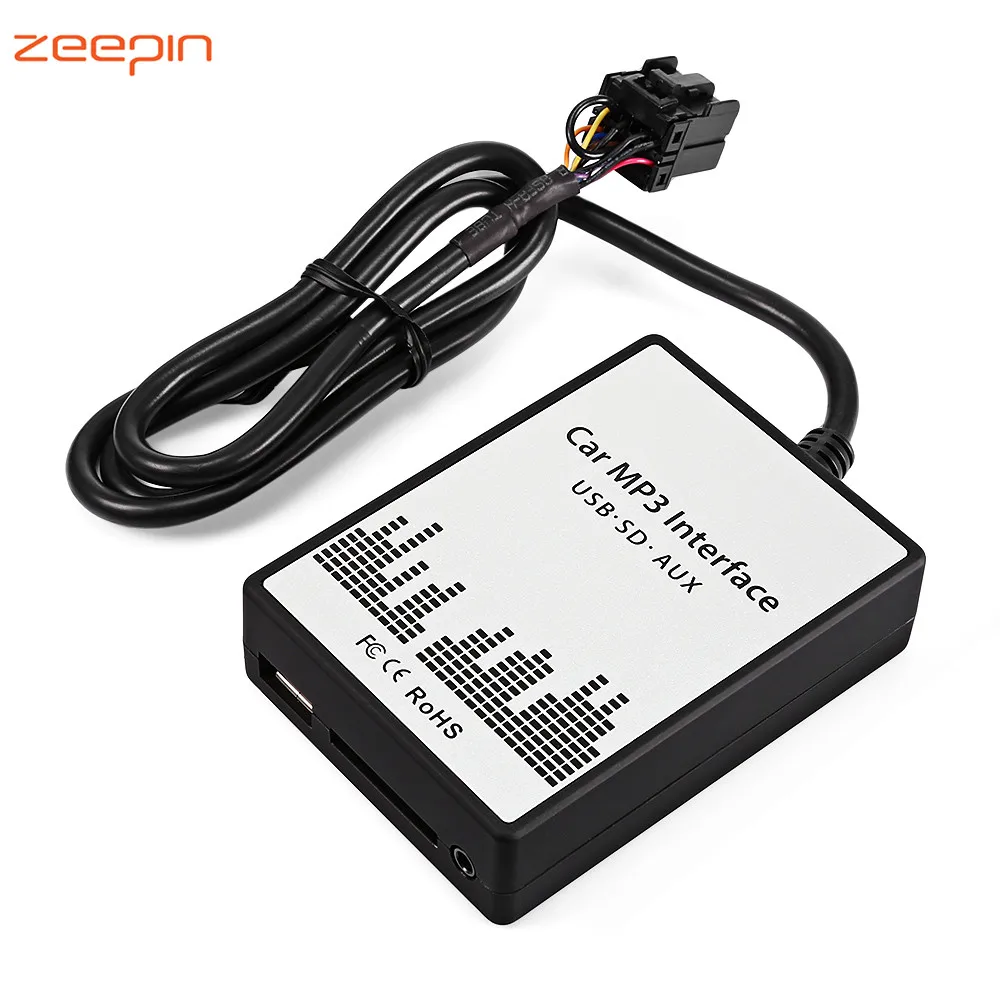 

JCDZ - 001 Car MP3 Player Radio Interface Adapter SD / USB / AUX Interface Adapter Digital for Ford MP3 / WMA decoder
