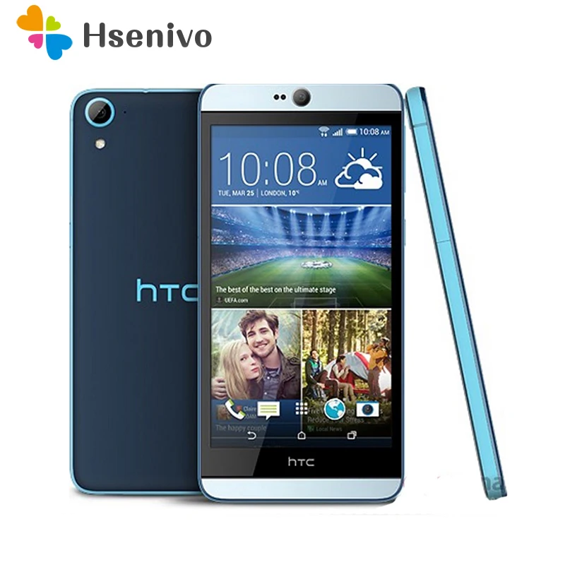 htc Desire 826, 826 Вт, Otca Core, 5,5 дюймов, 1920*1080, две sim-карты, 2 Гб ram, 16 ГБ rom, разблокированная двойная камера МП, 4G, отремонтированный