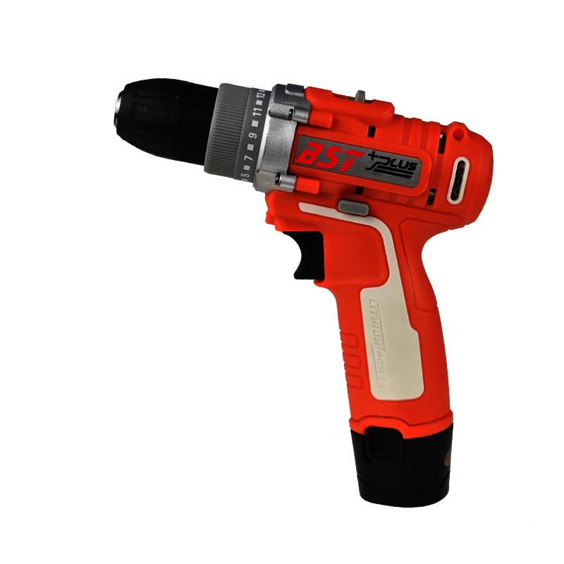 BST+PLUS(THIRD STYLE)12V LITHIUM-ION BATTERY CORDLESS ELECTRIC HAND DRILL HOLE ELECTRICAL SCREWDRIVER DRIVER WRENCH POWER TOOLS