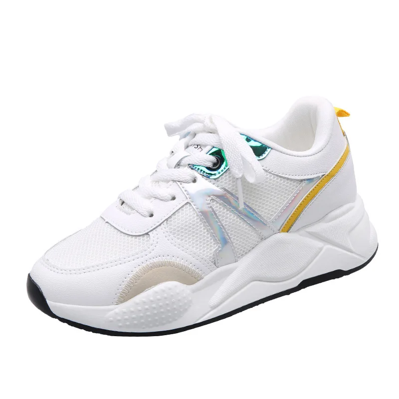 Women's Shoes Woman Increase Shoe Student Movement Run Shoe Chalaza Low Help Shoes Sneakers Feminino Zapatos De Mujer Femme