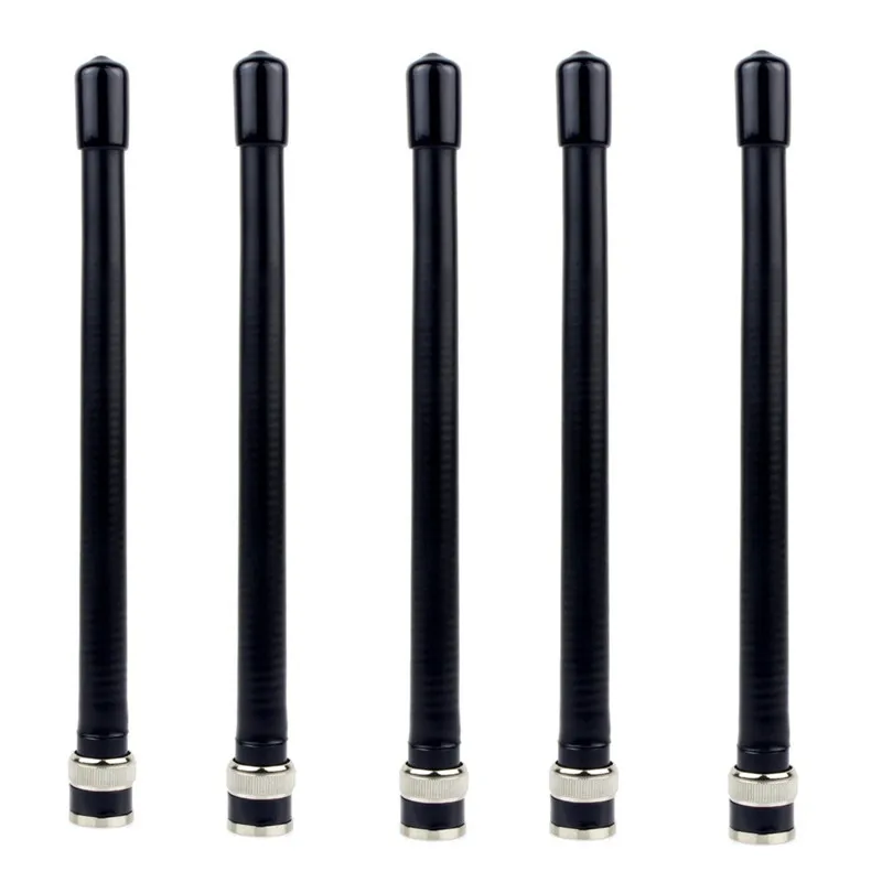 

honghuismart Rubber BNC VHF 136-174 Mhz antenna for Icom IC-V8,IC-V82,IC-V85,IC-V80 etc walkie talkie 5pcs/lot