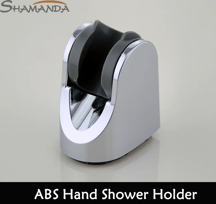 Ванная комната ABS пластик хром держатель для ручного душа, вращающийся 360 градусов ручной Душ стойки, аксессуары для душа-25116