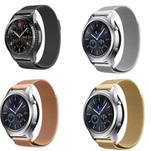 20mm 22mm 18mm zenwatch Strap Ticwatch 1 2 E pro c2 bracelet Huawei watch GT 2 pro pebble time amazfit 2s pace bip Band 22mm milanese loop band stainless steel bracelet magnetic strap for pebble time asus zenwatch 1 2 men lg g watch w100 w110 w150