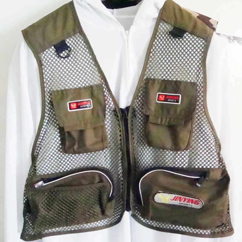 

Lightweight Outdoor Fishing Vests Camping Hiking Photography Sport Speed Dry Vests Breathable Fishing Vests Tackle Accessories