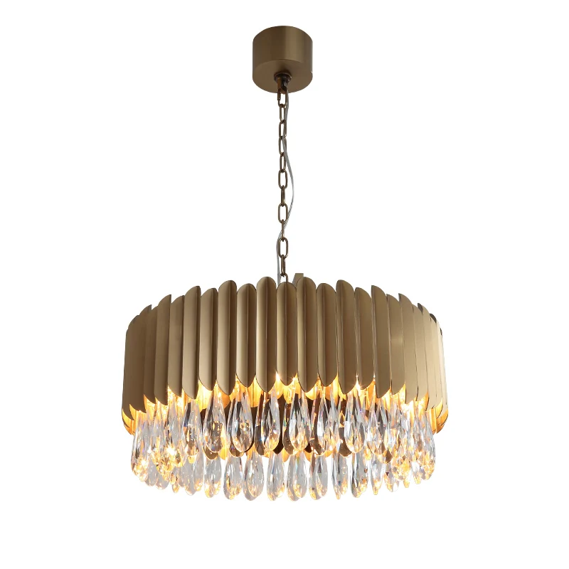 

new design luxury chandelier crystal lighting AC110V 220v lustre dinning room living room lamp
