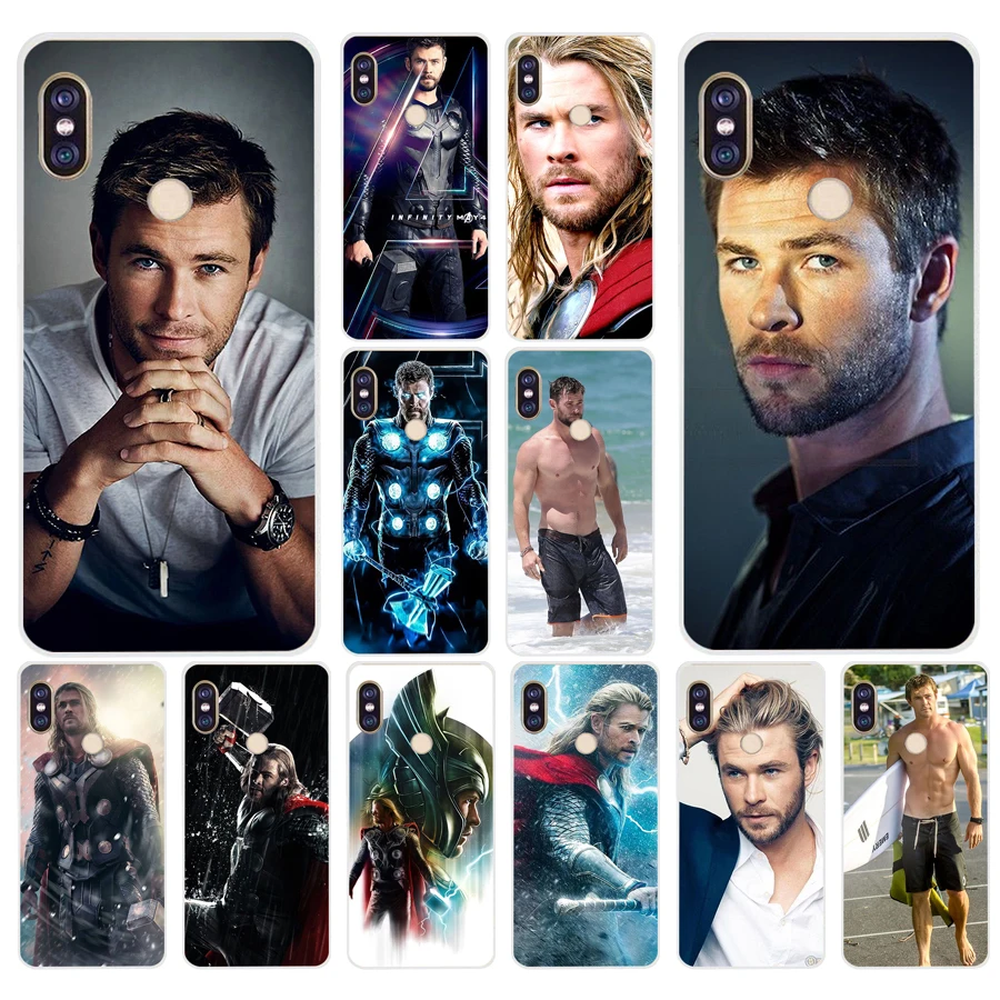 

60A Chris Hemsworth Avengers Thor Soft Silicone Tpu Cover phone Case for xiaomi redmi 6 pro note 6 pro 5 plus 4 4x mi 8