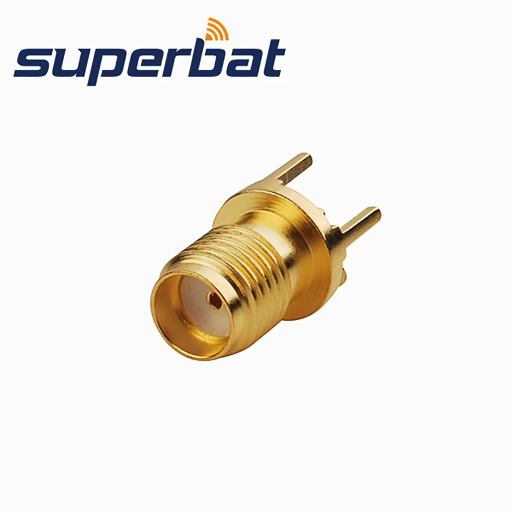 SMA 50ohm Thru Hole Female RF Coaxial Connector for Electronic Components