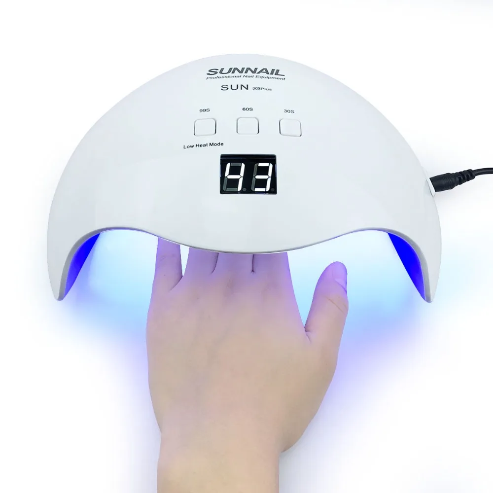 54 Вт SUNX UV лампа для лечения Ногтей сушильная машина для Полимеризации Гель УФ светодиодная лампа с инфракрасным зондирования 30/60/90s таймер умная сенсорная кнопка Ламповые ленты для