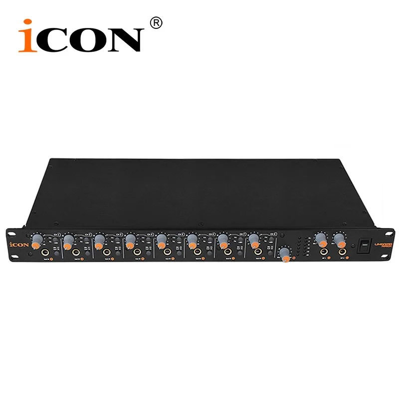 Внешняя звуковая карта ICON Umix 1010 металлическая конструкция 24 бит 96/192 кГц 10 In/10 Out