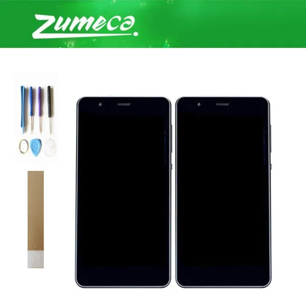 

For Doopro P1 LCD Display Touch Screen Digitizer Assembly Black Color With Tools& Tape