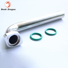 RC Boat 105 deg Exhaust Pipe Head for ZENOAH CRRC RCMK Petrol Marine Engine