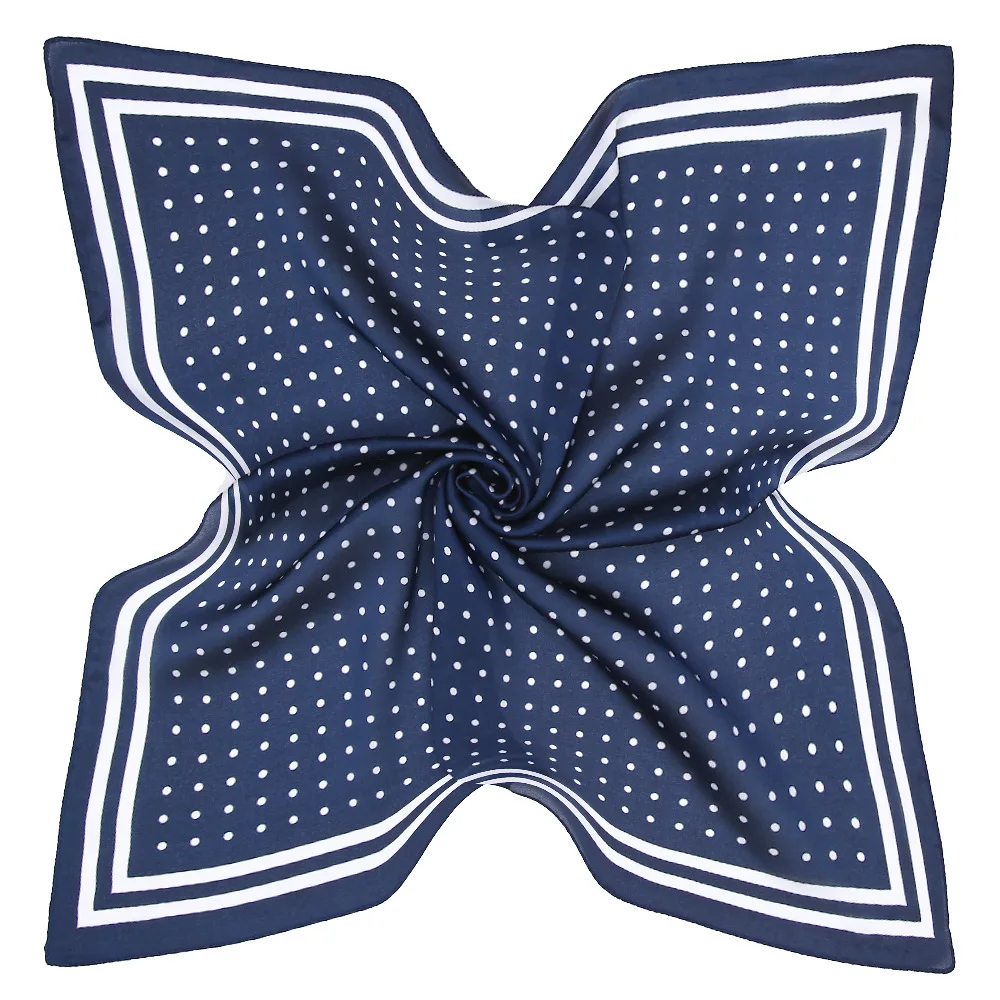 Маленький квадратный шелковый шарф стюардесса голова шейные шарфы Foulard Femme женские офисные волосы галстук лента платок бандана Sjaal