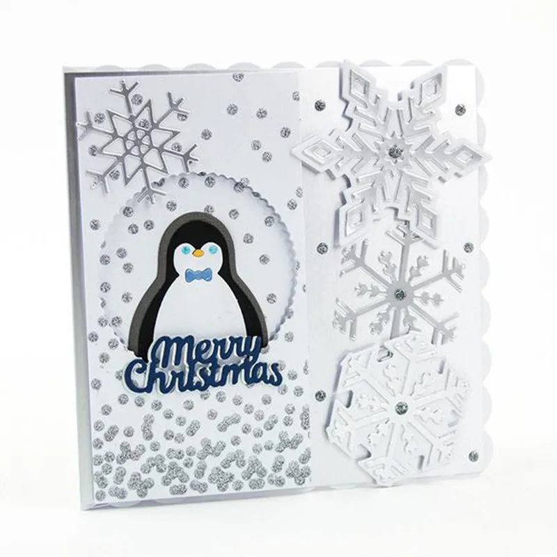 

Eastshape Snowflake Dies Scrapbooking Metal Cutting New 2019 Winter Die Cuts for Card Making Christmas Craft Dies Embossing
