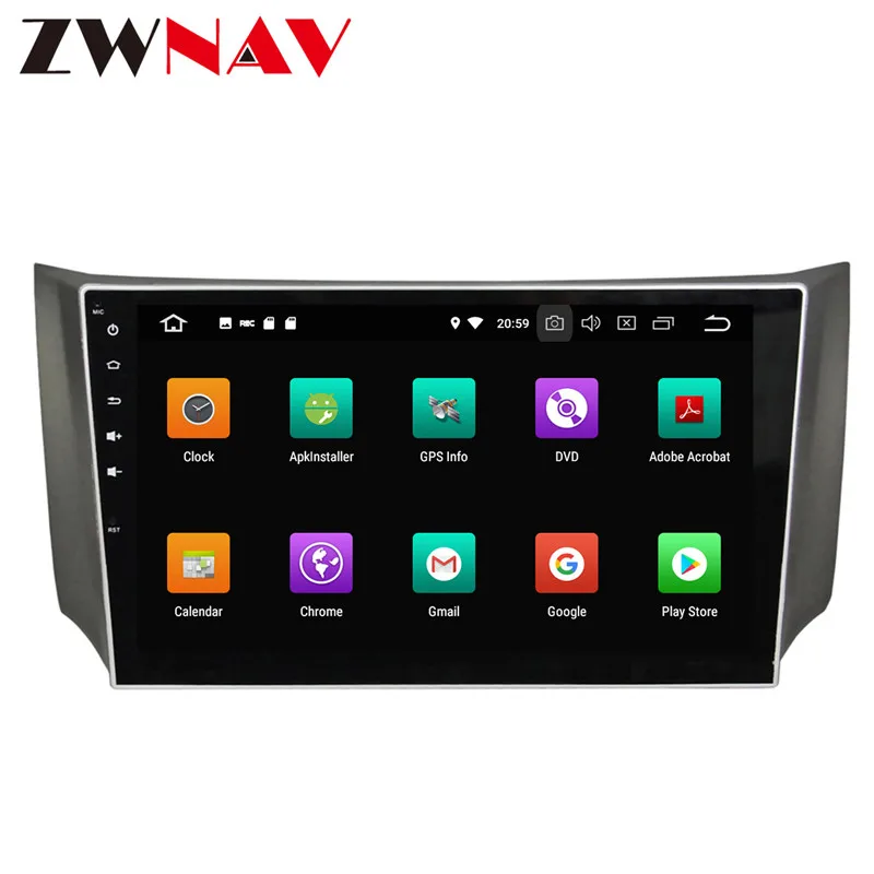 Perfect 4+32G Android 8.0 Car Multimedia Player head unit for Nissan Sylphy 2012 2013 2014 2015 2 din GPS Radio GPS Stereo Audio Player 10