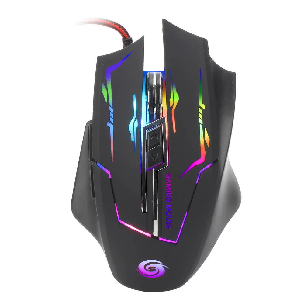 Мини-ПК, 3200 dpi, 6D кнопки, светодиодный, Проводная игровая мышь для ПК Ps 4, мышь для ноутбука, эргономичная, бесшумная, игровая мышь Y5
