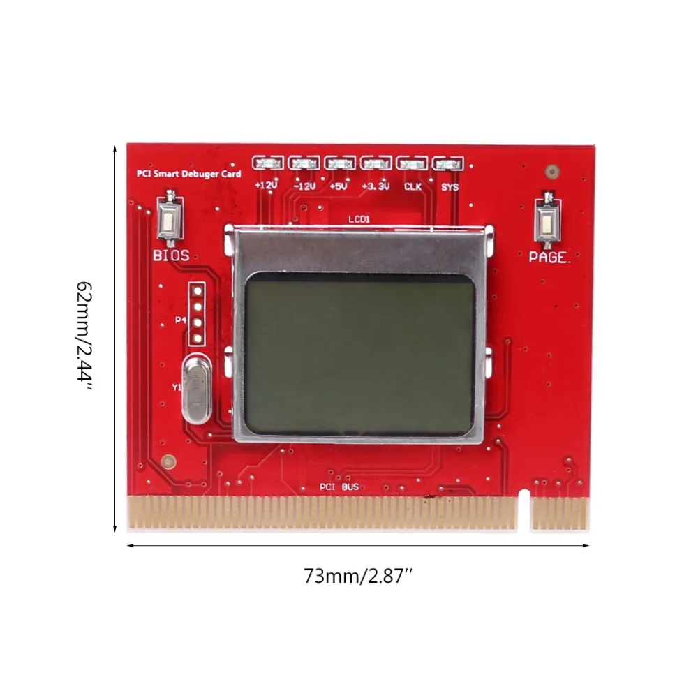Тестер материнской платы BGEKTOTH для ПК ноутбука настольного ЖК дисплея PCI|tester for