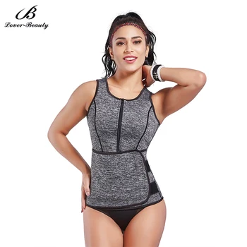 

Lover Beauty Plus Size Neoprene Corset Sauna Waist Trainer Corset Vest For Weight Loss Body Shaper Slimming Vest For Women-C