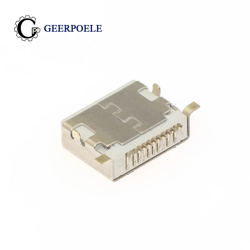 

GP 10 pcs/lot Lightning Socket Iphone 10P 30V 2A Micro USB Connectors Female Port Jack Tail Plug Socket Electric Terminals