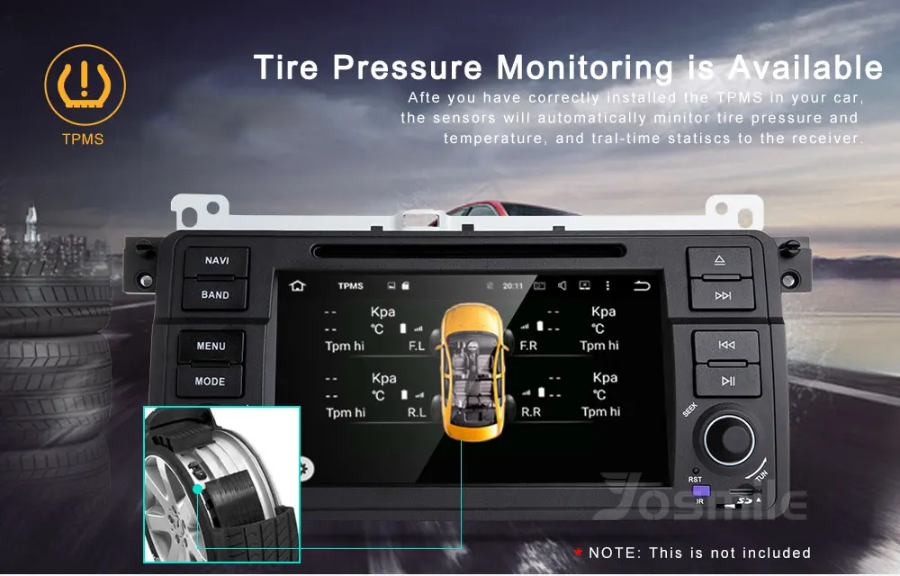 Josmile 1 Din Android 8,1 Автомобильный DVD плеер для BMW E46 M3 Rover 75 Coupe 318/320/325/330/335 gps навигации 1998-2006 4G