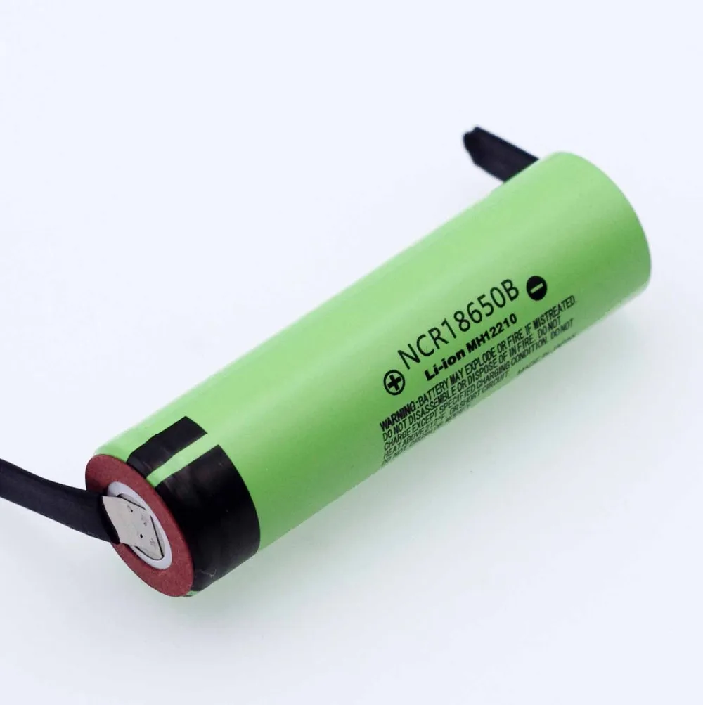 NCR18650B 18650 литий-ионный аккумулятор 3400 mAh 3,7 V DIY никель листовые батареи