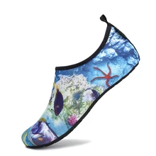 Мягкая Спортивная обувь; мужские летние пляжные сандалии; женская быстросохнущая водонепроницаемая обувь; дышащие болотные тапочки; обувь для плавания