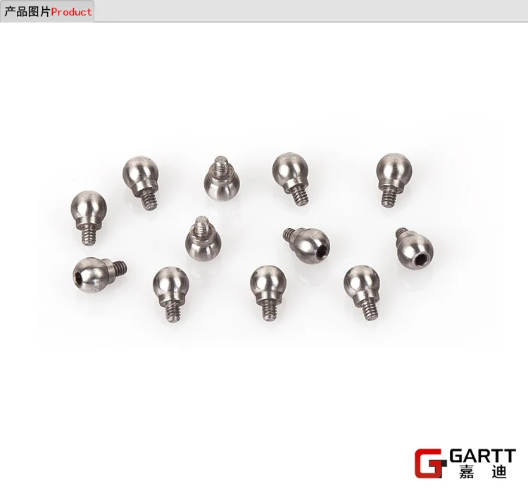 

Ormino (2 PIECES/LOT) GARTT 450 Upgrade Part Metal Integrated Linkage Ball 100% Fits Align Trex 450