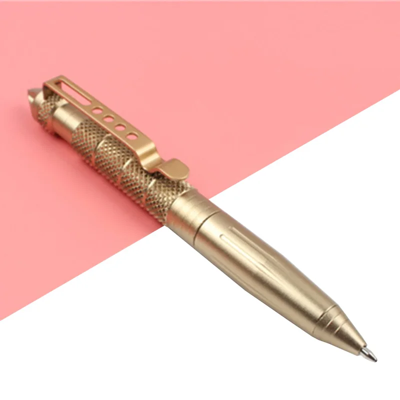 Baikingift Высококачественная тактическая ручка для самозащиты, многофункциональная противоскользящая портативная ручка из авиационного алюминия