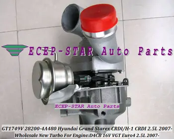 

Free Ship BV43 145 28200-4A480 53039880127 53039880145 Turbo Turbocharger For HYUNDAI Grand Starex CRDI H-1 CRDI D4CB 16V 2.5L
