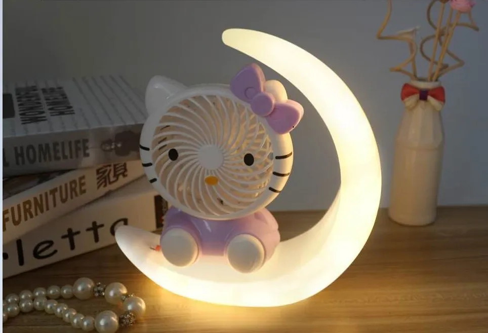 Hello kitty Cartoon LED Night Light Table Desk Lamp 6