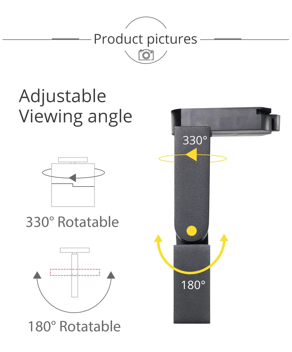 12W CREE Chip Track Lights Loft Industrial Track Lighting LED Rail Spotlight For Shoe Store  Gallery Exhibition Clothing Lamp (15)