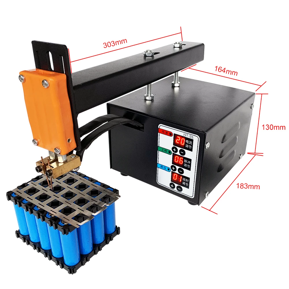 Battery Spot Welder 3KW High Power 18650 Spot Welding Machine Lithium Batteries Pack Nickel Strip Welding Precision Pulse Welder