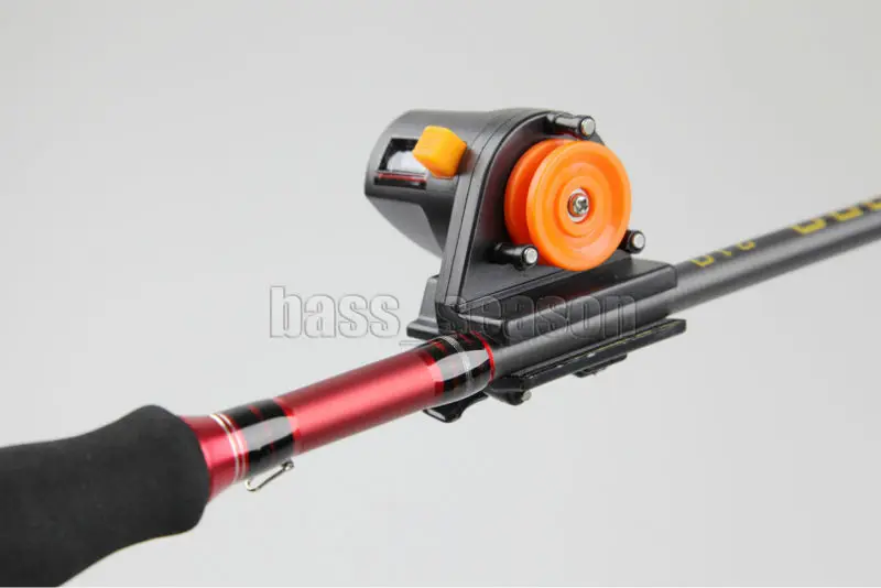 

Fishing Line Length Counter Fishing Line Depth Gauge Clip On Rod Free Shipping