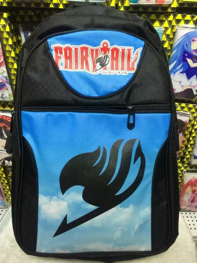 

IVYYE Fairy Tail Fashion Canvas Backpacks Rucksacks Cartoon School Backpack Casual Bags travel Knapsack Unisex New
