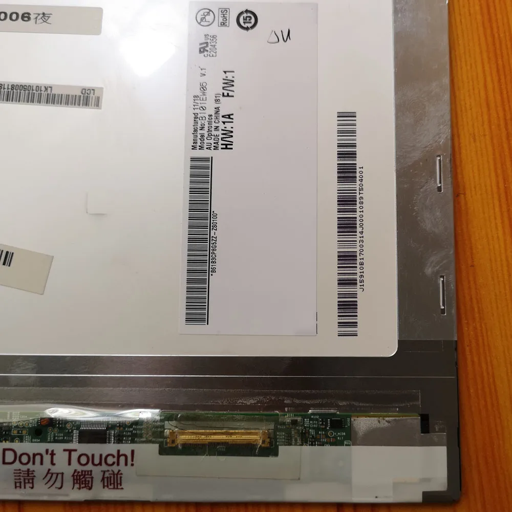 Polegadas A-si Tft 40 Pinos hd 1280*800 Tablet Tela Lcd para Acer Iconia Tab A500 Módulo de Exibição Lcd B101ew05 V.0 v0 10.1 - Imagem 3