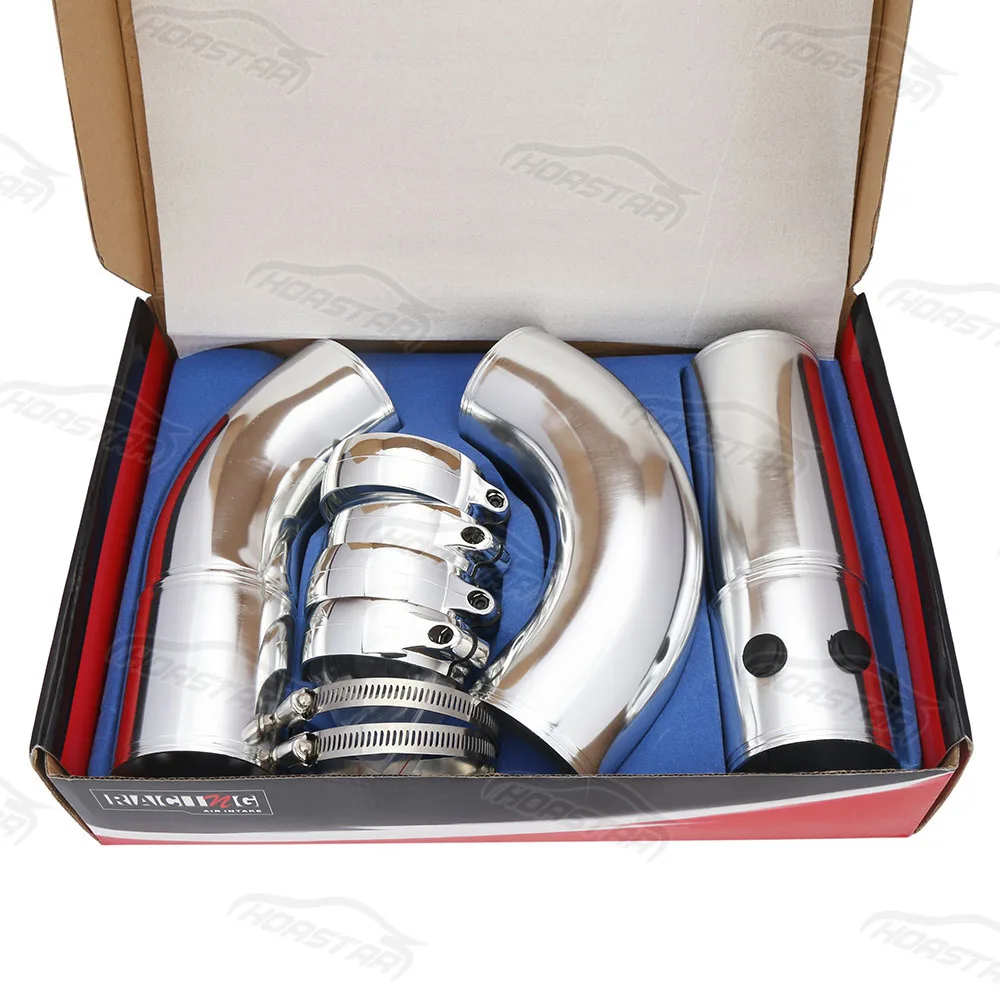 76 мм 3 ''шеи алюминиевая трубочка комплект холодного воздуха инъекций Регулируемая холодного воздуха Инжекторная труба Наборы