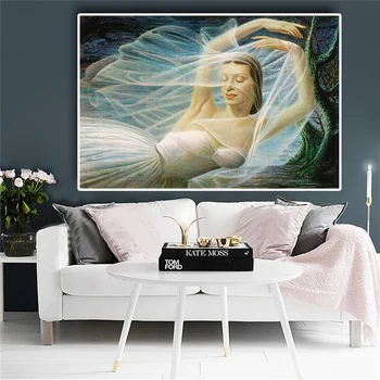 

Beauty Giselle Tretchikoff Vintage Reproduction Oil Painting on Canvas Pop Art Posters and Prints Wall Picture for Living Room