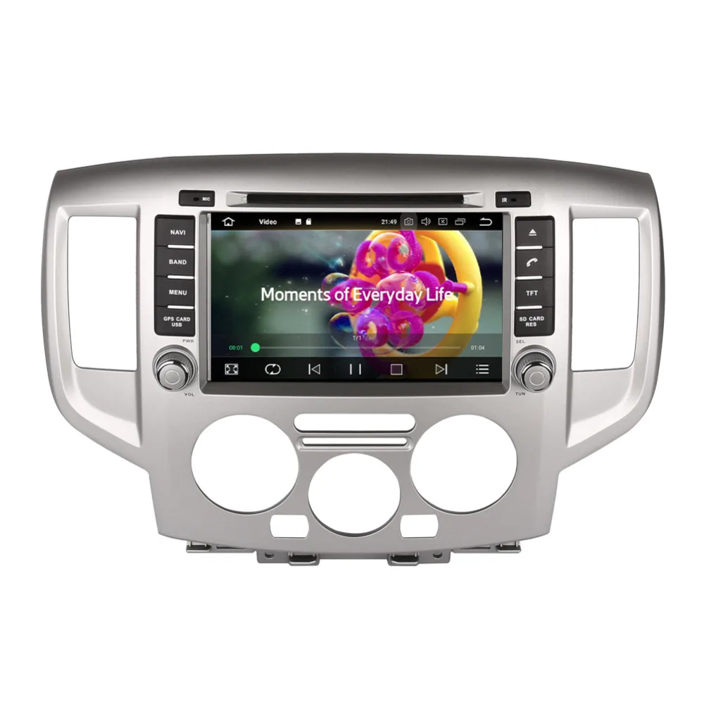 8 дюймов Android 8,0 Octa Core 4 Гб+ 32 ГБ автомобильные ПК GPS Радио стерео с Bluetooth для Nissan NV200 2009-Автомагнитола WI-FI DAB