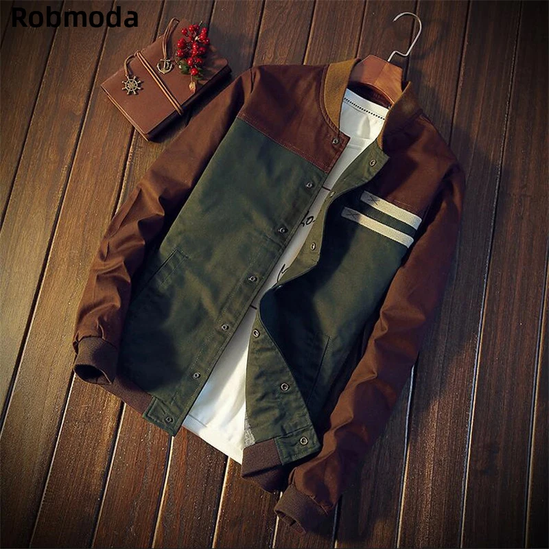 

casual coat outerwear plus size M-5XL2019 Covered Button Jacket Men Fashion Casual Jacket Sportswear top Slim Fit men's clothes
